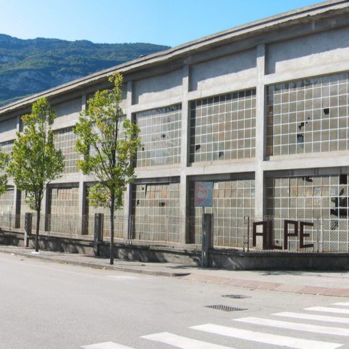 Demolizione zona industriale Ex-Alpe a Rovereto