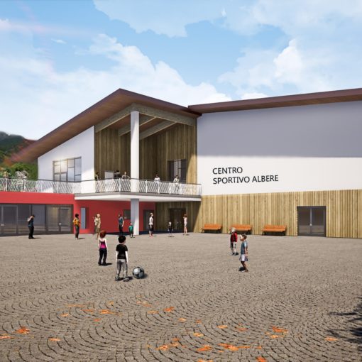 Realizzazione nuova palestra e servizi al centro sportivo Albere ad Aldeno